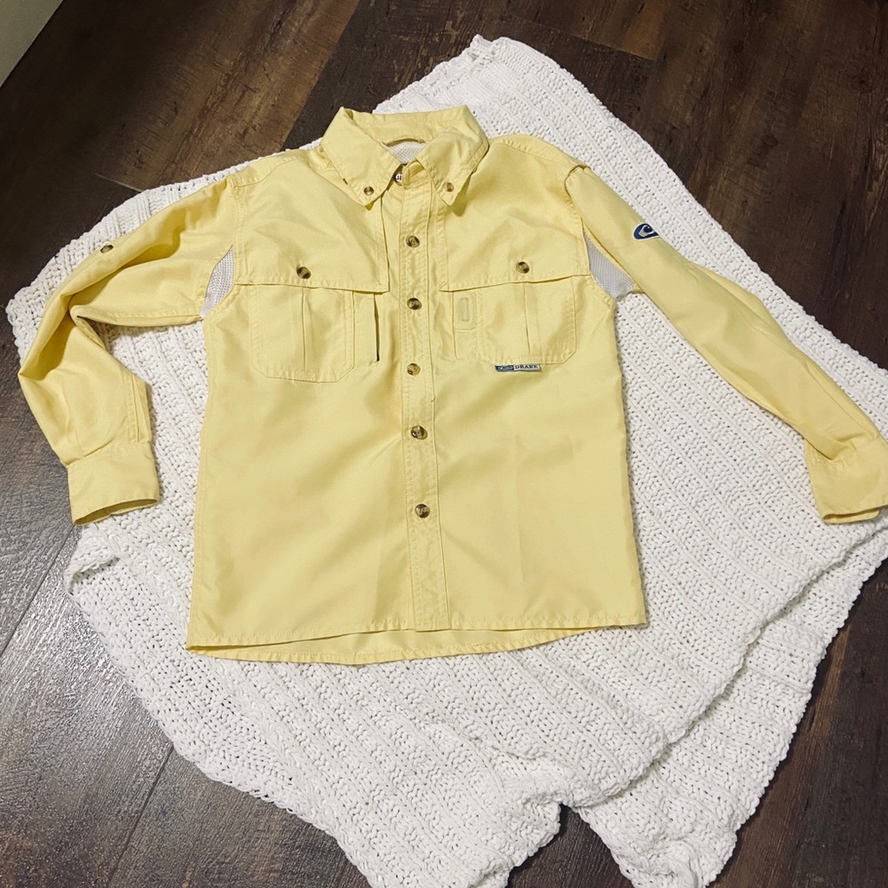 Like new long sleeve drake button up.